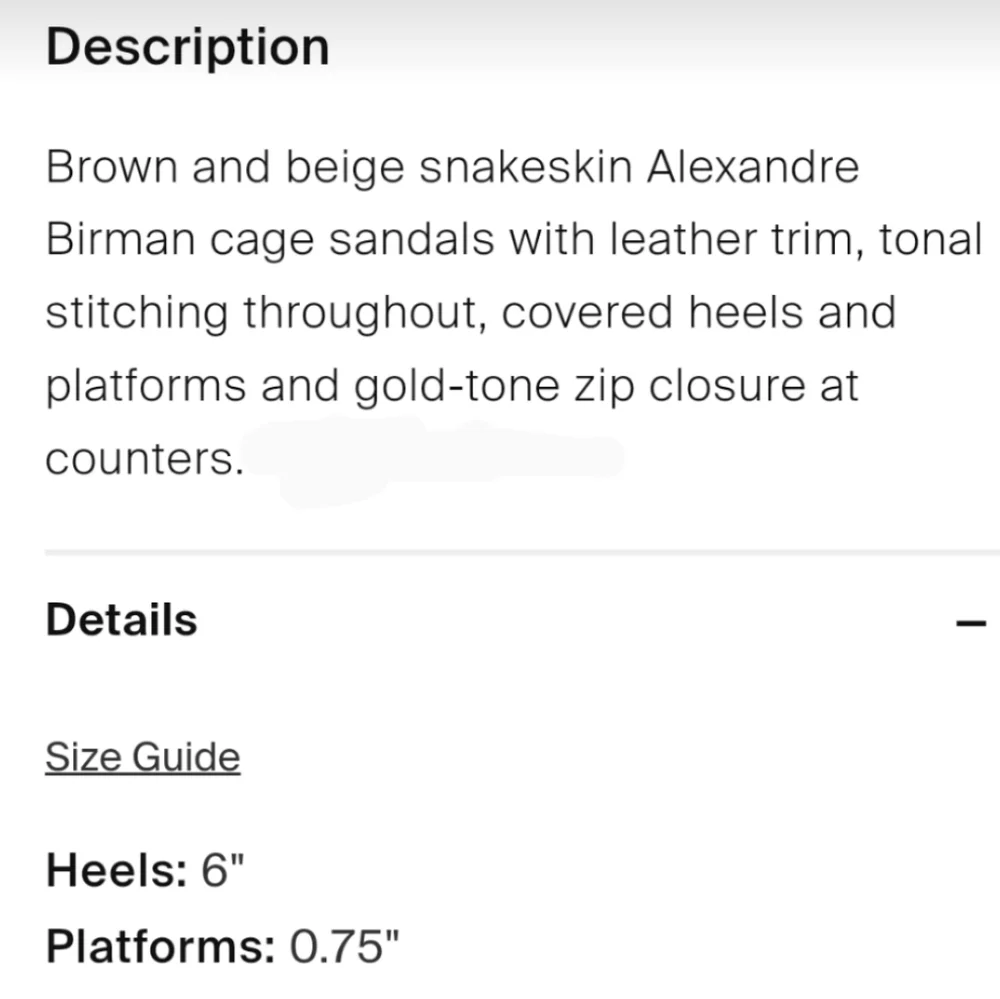 Alexandre Birman Genuine Snakeskin shoes
